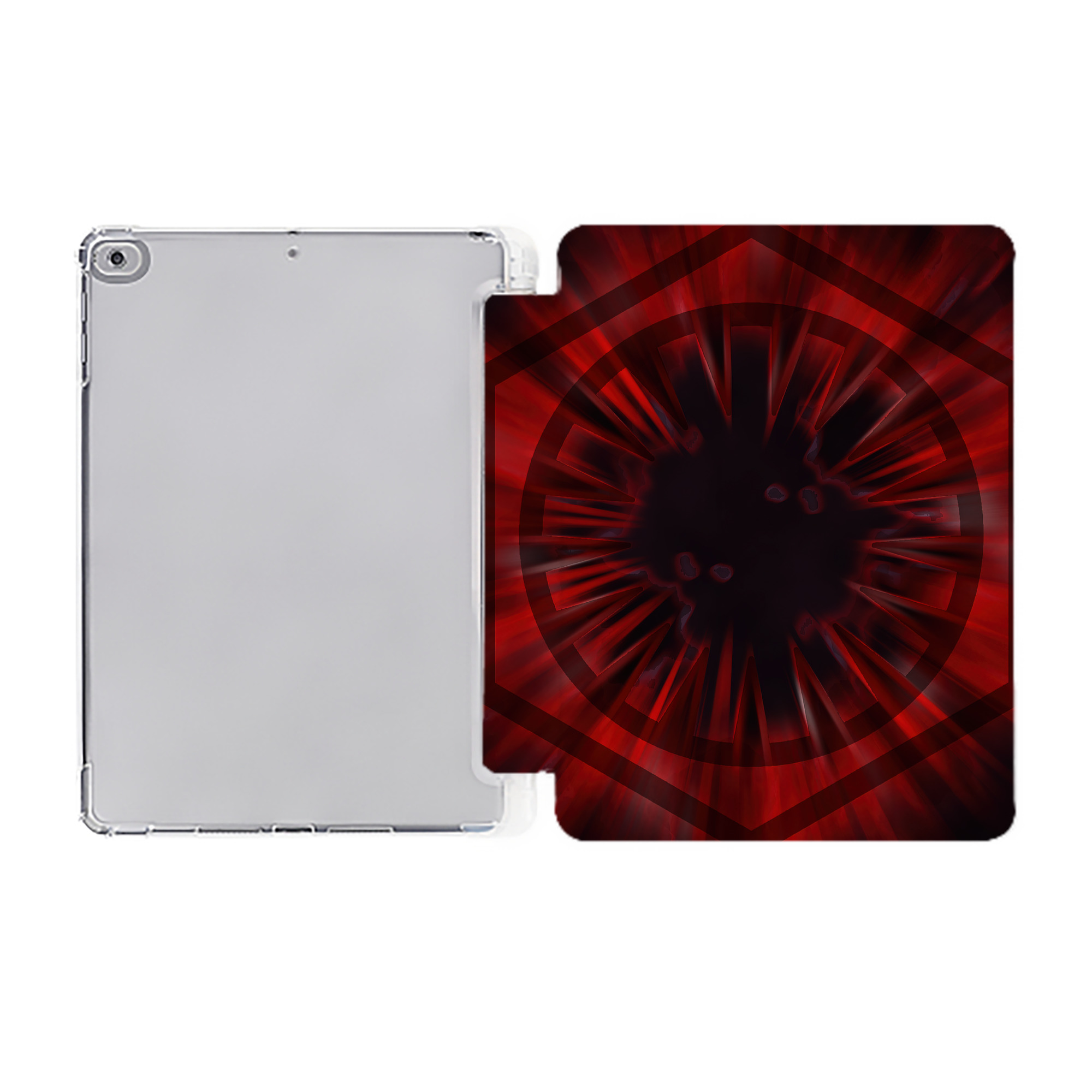 （画像用） スター・ウォーズ Star Wars IPad ケース ペン収納付き 三つ折りスタンド PUレザー×シリコン 対応機種9.5/10.5/10.9インチ